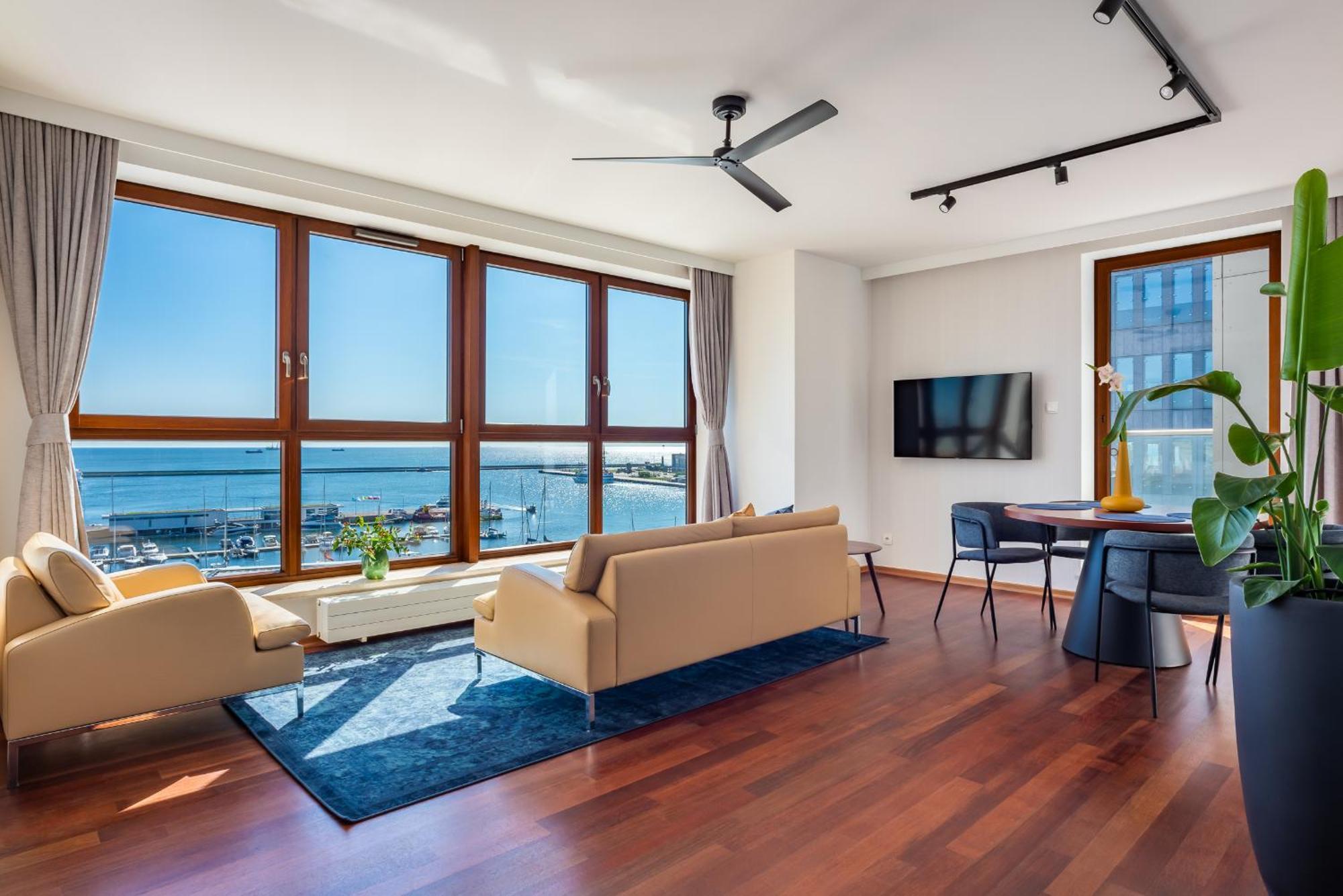 Sea Towers Gdynia Apartament Z Widokiem Na Morze Zewnętrze zdjęcie